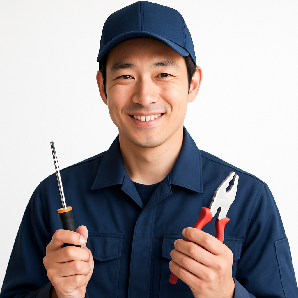 田中 健一(現場責任者 / 第一種電気工事士)
