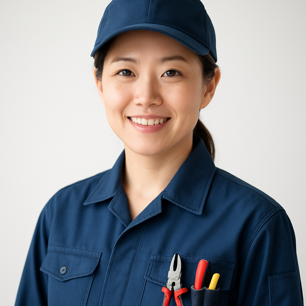 鈴木 美咲(電気工事スタッフ / 第二種電気工事士)